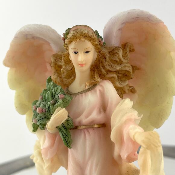Seraphim Classics Noelle Angel Giving Spirit Christmas Ornament Roman Inc. 1997 - Picture 2 of 9